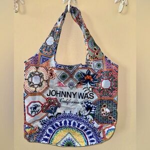 Johnny Was Reusable Shopping Tote Bag